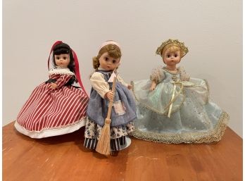 Vintage Madame Alexander Dolls, 'Jo' And 'Cindarella' - Set Of 3