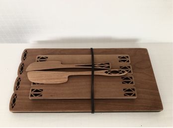 Handcrafted Wooden Cutting Boards And Utensils