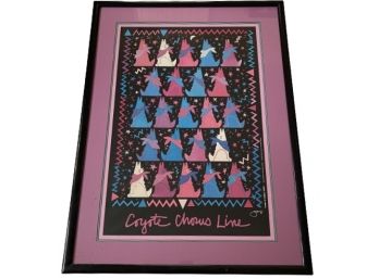 Coyote Chorus Line Framed Poster Print From Images Of America Series By Jeff Low