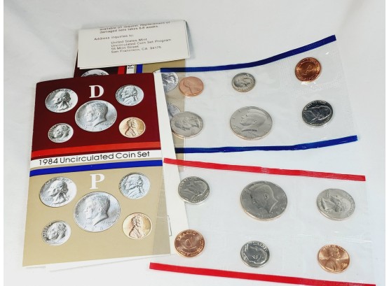 1994 United States Mint Uncirculated Coin Set P And D Mints
