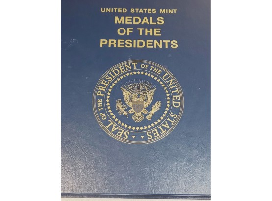 United States Presidential Medals Entire Book Full($20 Each At The U S Mint) 44 Coins