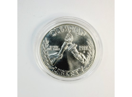 1988 Olympiad  Silver Dollar Coin