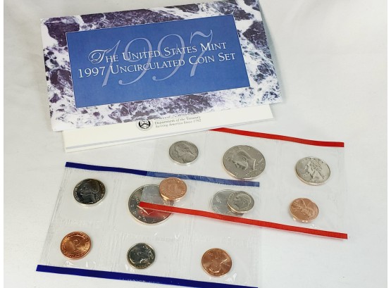 1997 United States Mint Uncirculated P And D Mints  Coin Set