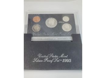1993 United States Mint SILVER Proof Set In Original Packaging