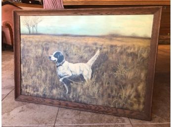 Dog Hunting Painting By Regina Smith