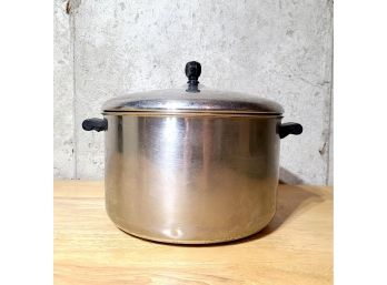 Vintage Farberware Stainless Steel Lidded Pot