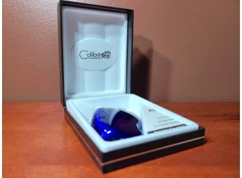 Colibri Cobalt Blue Bean Shaped Lighter