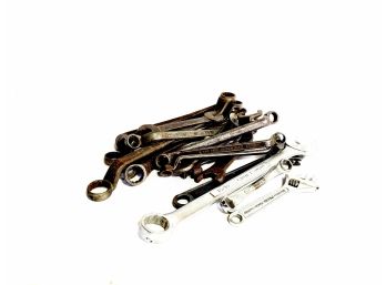 Group Of Box Wrenches-  Variety Of Sizes