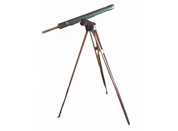 55' Telescope By S &B Solomons Of London, Day And Astronomical Telescope. Circa 1890.