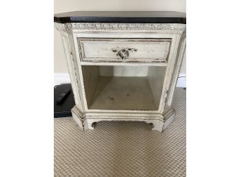1 Distressed Side Table - Brand Plaza 32-1/2x24x28
