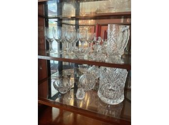 Assorted Crystal/ Glass Waterford/ Gorham And Others