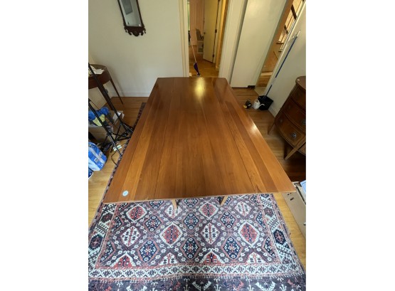 A BEAUTIFUL CHERRY DROPLEAF DINING TABLE
