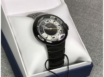 Fabulous Mens / Unisex DOLCE & GABBANA Gray Steel Color Watch - Brand New - $650 Retail In Gift Box - NICE !