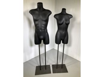 Two VERY Super High Quality Mannequins - From Australian Retail Store - Male & Female - VERY HEAVY ! WOW !