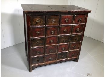 Outstanding Large Antique Chinese Apothecary Chest (2 OF 2) - 20 Drawer - Paid $2,800 - Old Hand Made Piece