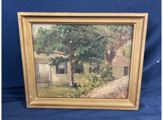 S T Coffin 1906 Oil On Board Painting