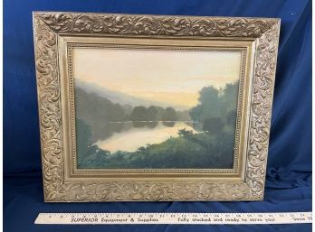 A. F Wilson Oil On Canvas Landscape Painting