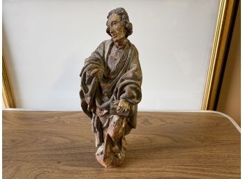Wooden Carved Religious Figure