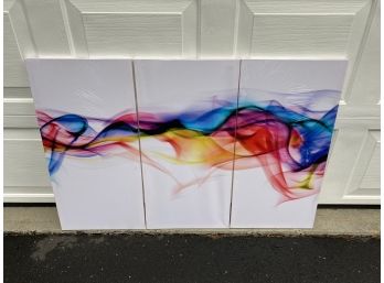 3 Piece Colorful Canvas Wall Art