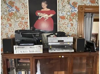 Vintage Stereo Equipment Lot