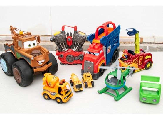 Collection Of Toy Vehicles