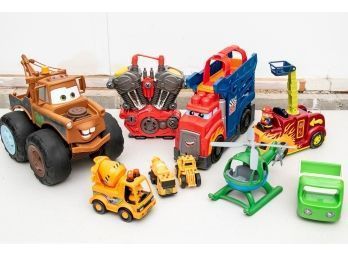 Collection Of Toy Vehicles