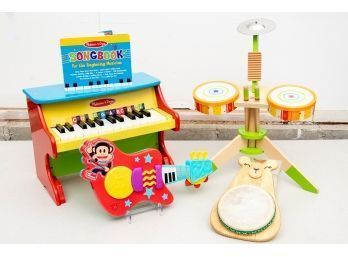 Trio Of Toddler Musical Instruments