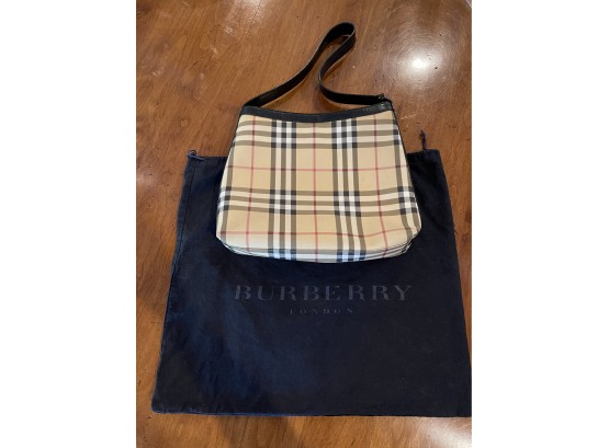 Authentic Burberry Nova Check Shoulder Bag