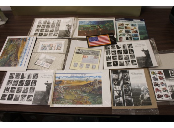 Over $60 In Unused US Postage Stamps Post Office Collectable Sets