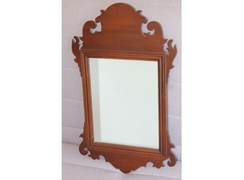 Handsome $200 Virginia Metalcrafters Williamsburg Restoration Small Chippendale Mirror LIKE NEW