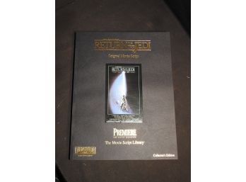 Collectors Edition Star Wars Return Of The Jedi Movie Script With Photos
