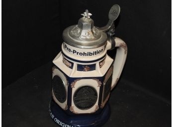 RARE Pre Prohibition Beer Stein Numbered With A COA