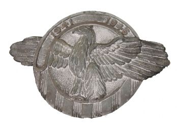 1941-1945 WWII Bronze Military Eagle Marker