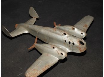 Old Wyandotte Metal Airplane Toy