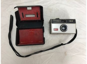 Vintage Kodak Instamatic 124 Camera With Film Still In It!