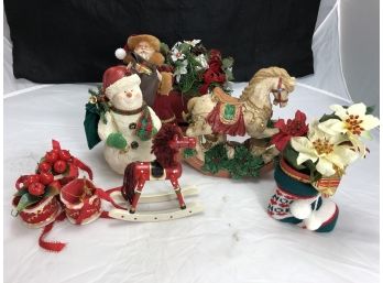 Vintage Christmas Decor Lot 1