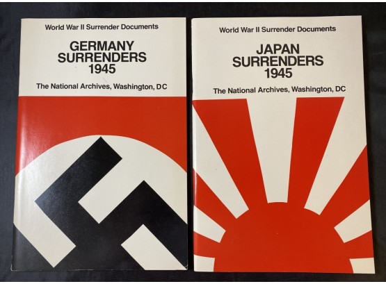 World War2 Surrender Documents Japan And Grrmany