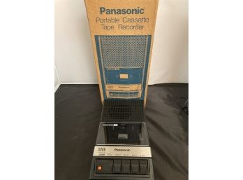 Panasonic Portable Cassette Tape Recorder, Model RQ-2107