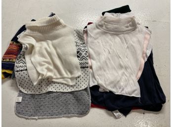 8  Turtleneck Sweaters -  Party Favorites - All Star Collection - Plus A Doll Dress