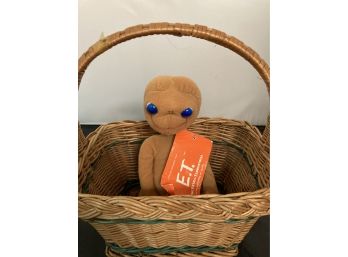 E.T. The Extra-terrestrial 1982 Original Stuffed Toy Alien Movie Character