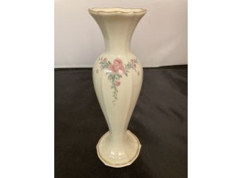 Lenox Collectible Petite Ceramic Rose Bud Vase, Made In U.S.A.