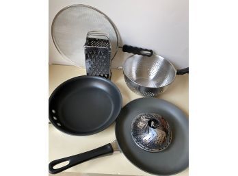 Calphalon Non-stick Frying Pan, Grater, Collander, Steamer & More