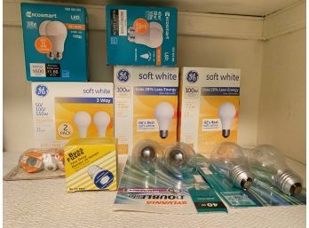 Variety Of New In Box Lightbulbs & Fuses