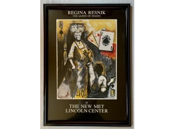Regina Resik The Queen Of Spades Opera Poster
