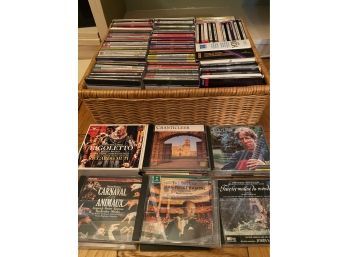 Over 100 Music CDs, Mostly Opera & Classical
