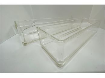 18 Plastic Stackable Drawer Organizers: 12 Are 3x2x9 & & 6 Are 3x2x12