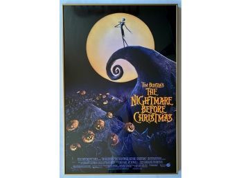 Tim Burton's The Nightmare Before Christmas Original Movie Poster, 1993