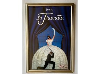 Verdi La Traviata Opera Poster, 1994