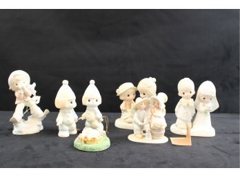 Precious Moments And Hummel Figurine Collectibles