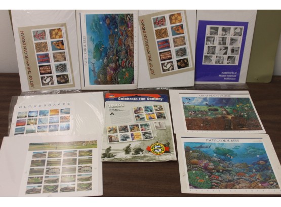 Over $35 In Collectable Unused US Postage Stamp Sets